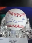 Luis Tiant Signed Auto Rawlings Official League Baseball RED SOX B4