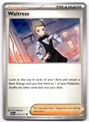 Waitress 215/217 Common Mega Evolutions Pokemon TCG Near Mint
