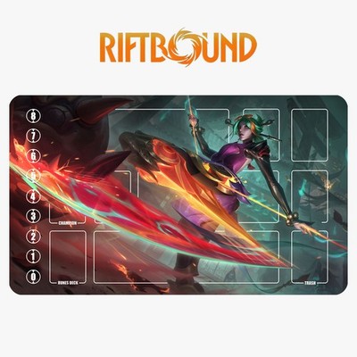 Camille the Steel Shadow Riftbound Playmat League of Legends TCG Mat+Bag Multi-S