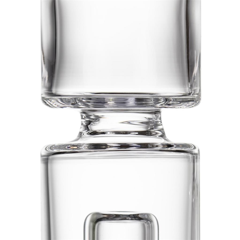 MJ Arsenal COLUMN MINI RIG Water Pipe 5" Clear 10mm Borosilicate Glass MJA