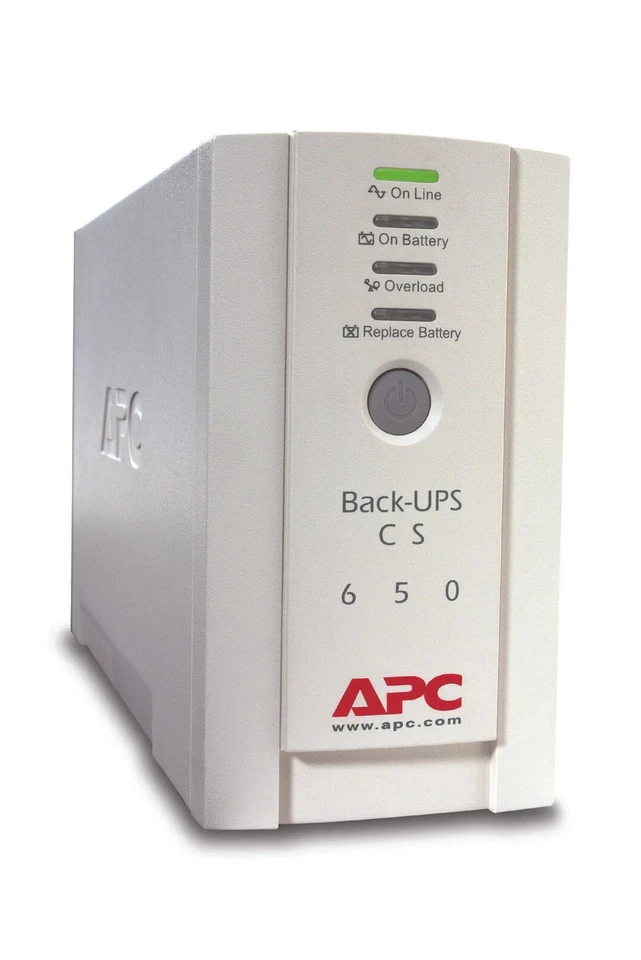 APC BackUPS CS 650VA USV 230V USB seriell BK650EI (BK650EI) - Bild 3 von 3