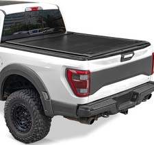 6.8ft ‎low-pro Retractable Tonneau Cover For 1999-2023 F250 F350 Superduty Black