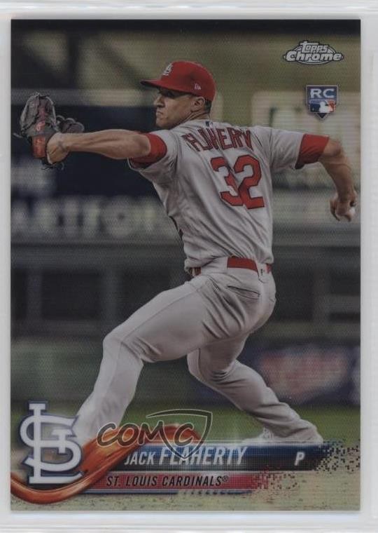 2018 Topps Chrome Update Target Exclusive Refractor 242/250 Jack Flaherty 0sr1