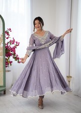 GOWN SALWAR KAMEEZ PAKISTANI INDIAN WEDDING PARTY WEAR DRESS BOLLYWOOD SUIT NEW