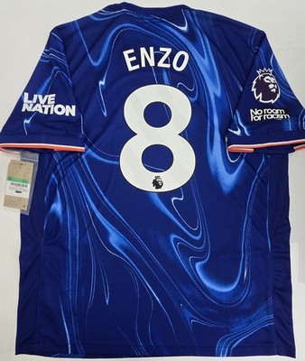 ✨超美品✨Chelsea FC 8番エンソ背番号入り！ Enzo Fernandez Autographed Chelsea Home Soccer Jersey #8 - Beckett