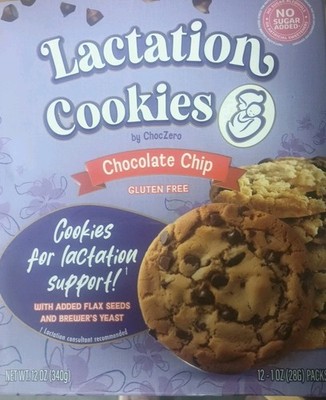 Lot Of 5 Boxes lactation Cookies Chocolate Chip Exp 6/2026