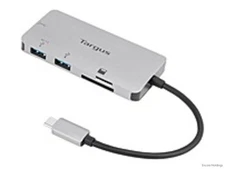 Targus USB-C Multi-Port Hub With Card Reader and 100 Watts Power ACA952USZ