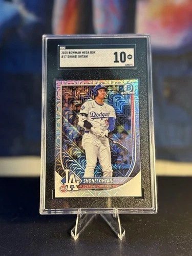 2025 Bowman Chrome Mojo Refractor Shohei Ohtani SGC 10