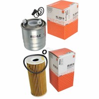 Mahle / Knecht Set Filterpaket Kraftstofffilter Kl 490D ÖLfilter Ox 201D