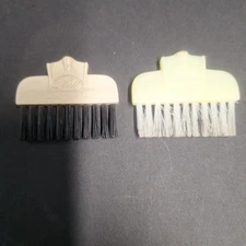2 Vintage Fuller Brush Company Small  Brush 2" USA Made Pat app for