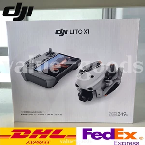 [NEW] DJI Lito X1 Voler plus de Combo ( 3 Piles + RC 2 ) Caméra Drone Authentique