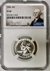 1956 Proof Silver Washington Quarter, NGC PF-69