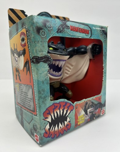 STREET SHARKS Slugger Rox Mantaman Repteel Turbo Jab-Mattel-Vintage-1995-NEW - Picture 15 of 21
