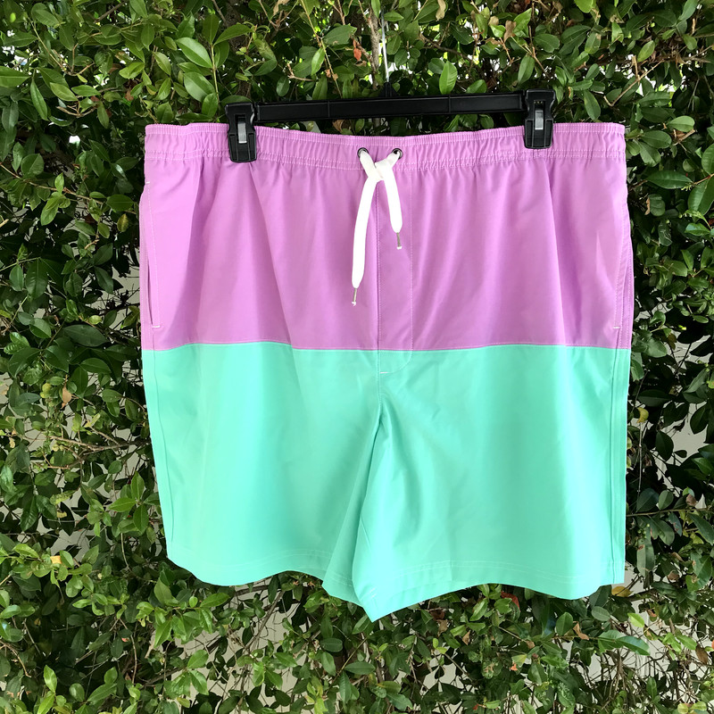 NWT sharp looking color-block swim trunks shorts - Sonoma Mens XXL / 2XL