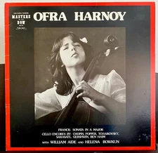 Ofra Harnoy Cello Recital 'Masters of the Bow' vinyl LP. Frank, Gershwin etc
