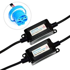 2x 9007 Led Decoder Canbus Error Warning Canceller Anti Flicker Relay Adapter