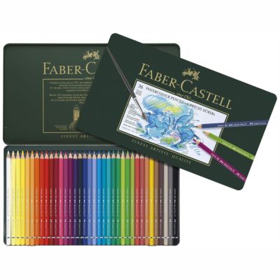 FABER CASTELL Aquarell Farbstift ALBRECHT DÜRER 36 Farben im Metalletui