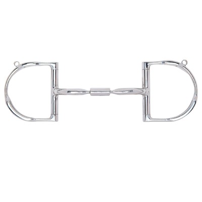 Myler Noir Acier 7 Tiges Confort Snaffle Large