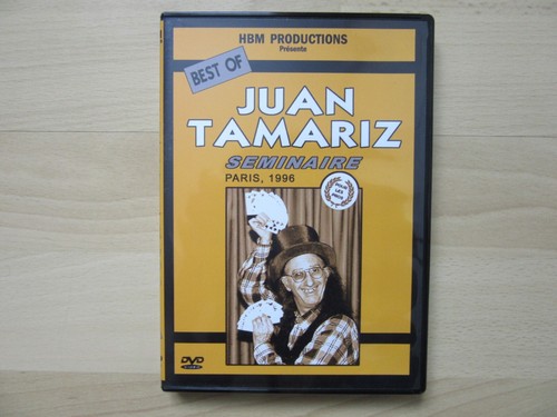 DVD Best of Juan Tamariz “Séminaire“ Paris 1996