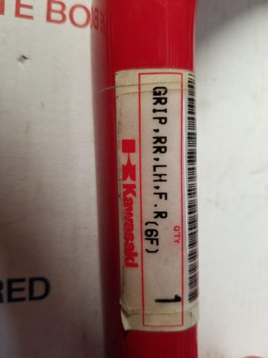 1997 Kawasaki ZX900B4 NINJA ZX9R GRIP, REAR, FIRECRACKER RED grab