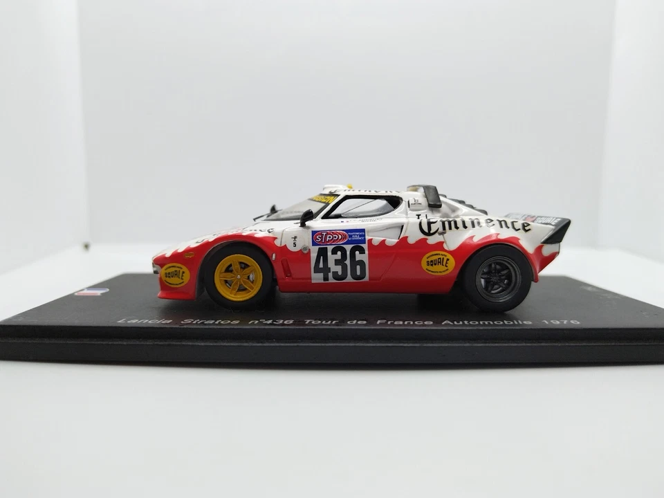 Spark 1/43 Lancia Stratos #436 Tour De France Automobile 1976. Ultra Rare! - image 2 of 4