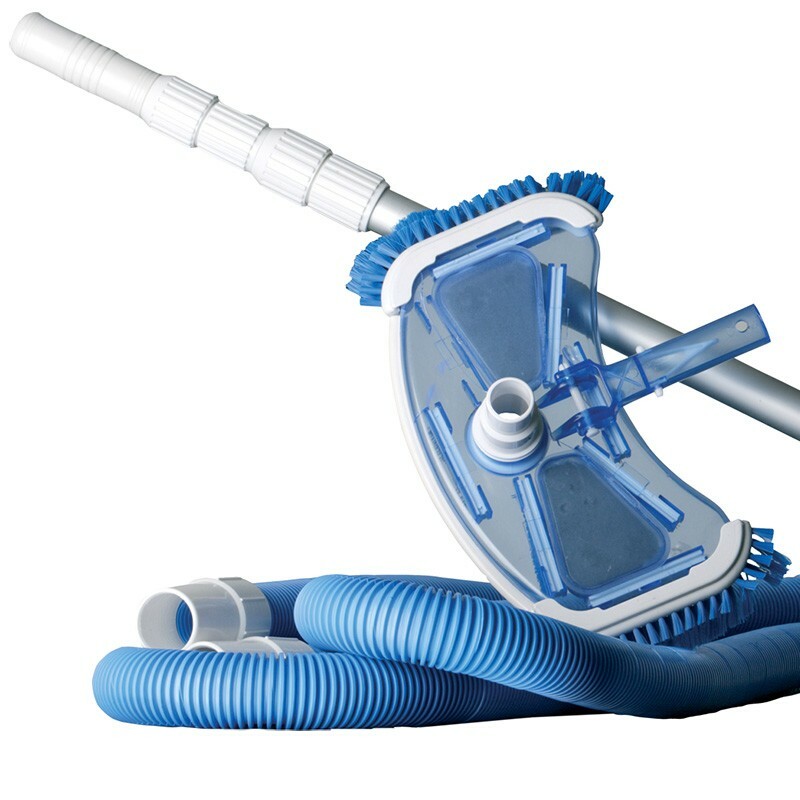 Kit limpiafondos manual Gre AR2064 Limpiafondos + Pertiga + Manguera