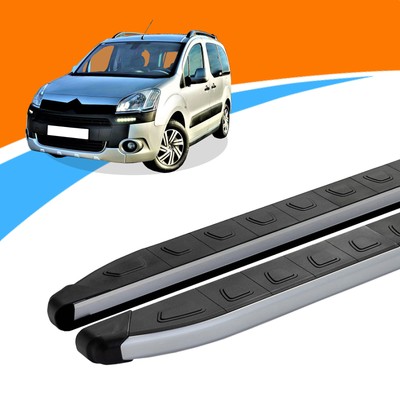 Seitenschweller passend für Citroen Berlingo ab04/2008-12/2018 DOLU Silber ABE