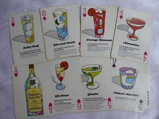 VTG Seagrams Ginn Plastic Coated Playing Card...