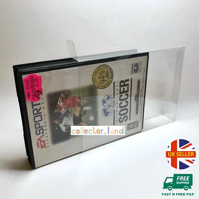 Game Box Protectors for Sega Mega Drive Master System Genesis Clear Display Case