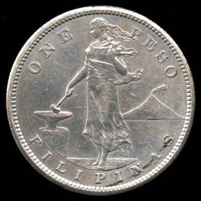 1907年　1ペソ銀貨　フィリピン s-l400.jpg