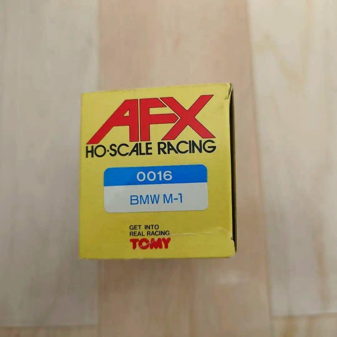 AFX BMW M1 0016 AFX HO Scale Racing TOMY White JAPAN RARE