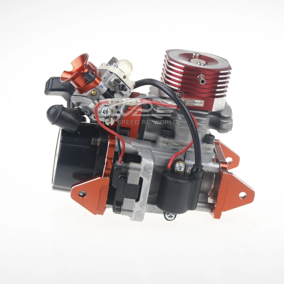 Alloy 29CC 2-Stroke 4 bolt Engine for 1/5 RCMK ZENOAH Marine Gas Engine RC Boat - Image 2 of 4