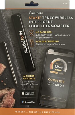 MAVERICK Food Intelligent Thermometer Wireless BT-30