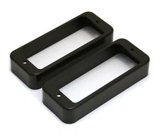 Black Mini Humbucker Pickup Rings for Gibson Les Paul Deluxe® PC-0747-023
