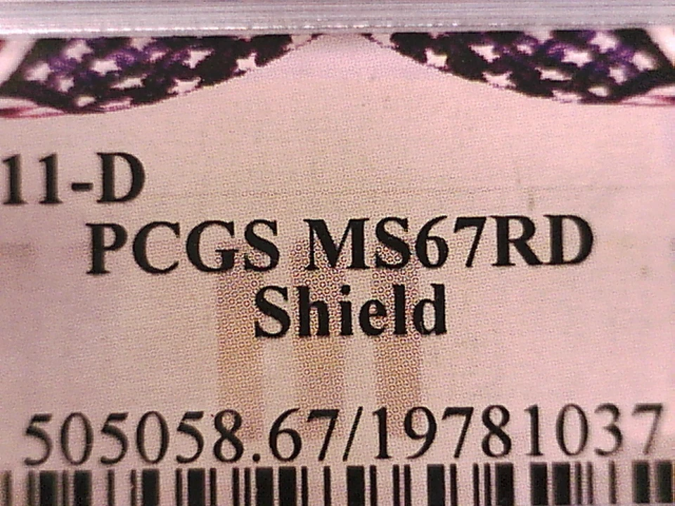 2011 D Lincoln Shield Cent Penny PCGS MS 67 RD 19781037 - Image 3 of 3