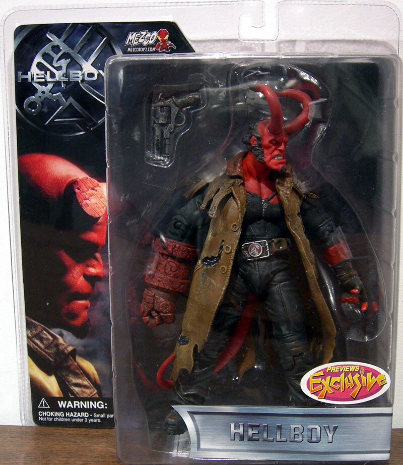 MEZCO Previews Exclusive 7 inch Hellboy AND Rasputin & Baby
