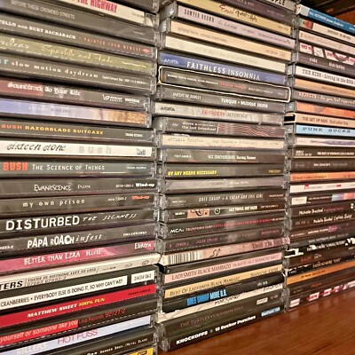 【CD】Pieces / Same 2$ CD Lot 1990s - 2010s Rock / Alternative / Metal / Punk - Flat 5