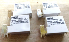 4x Eberle (Now Tyco ) 24Vdc 16A relay 0 410 63 004 000 24v SPNO 6.3mm push 