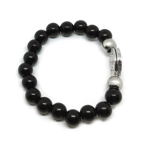 Special Houston Cougars Womens Mens Black Bead Chain Bracelet Gift D1 - Picture 5 of 6