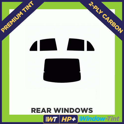 Para Mazda 626 5 puertas hatchback 98-02 carbono precortado ventana tinte 20% oscuro 2 capas - Imagen 2 de 10