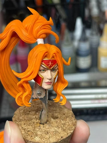 Figura de acción Mcfarlane tallada con cabeza de cómics de Artemisa pintada 1/12 - Imagen 6 de 10