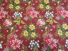 2 Yds Cotton Fabric Fall Harvest Time Allover Daisy Kindom Springs 44" Wide