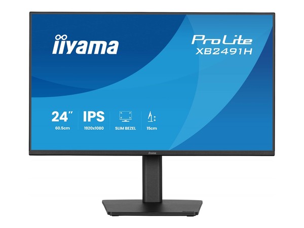 Iiyama Prolite XB2491H-B1, Led-Monitor 60.5 Cm (23.8 Zoll), Schwarz (Matt), Full-image
