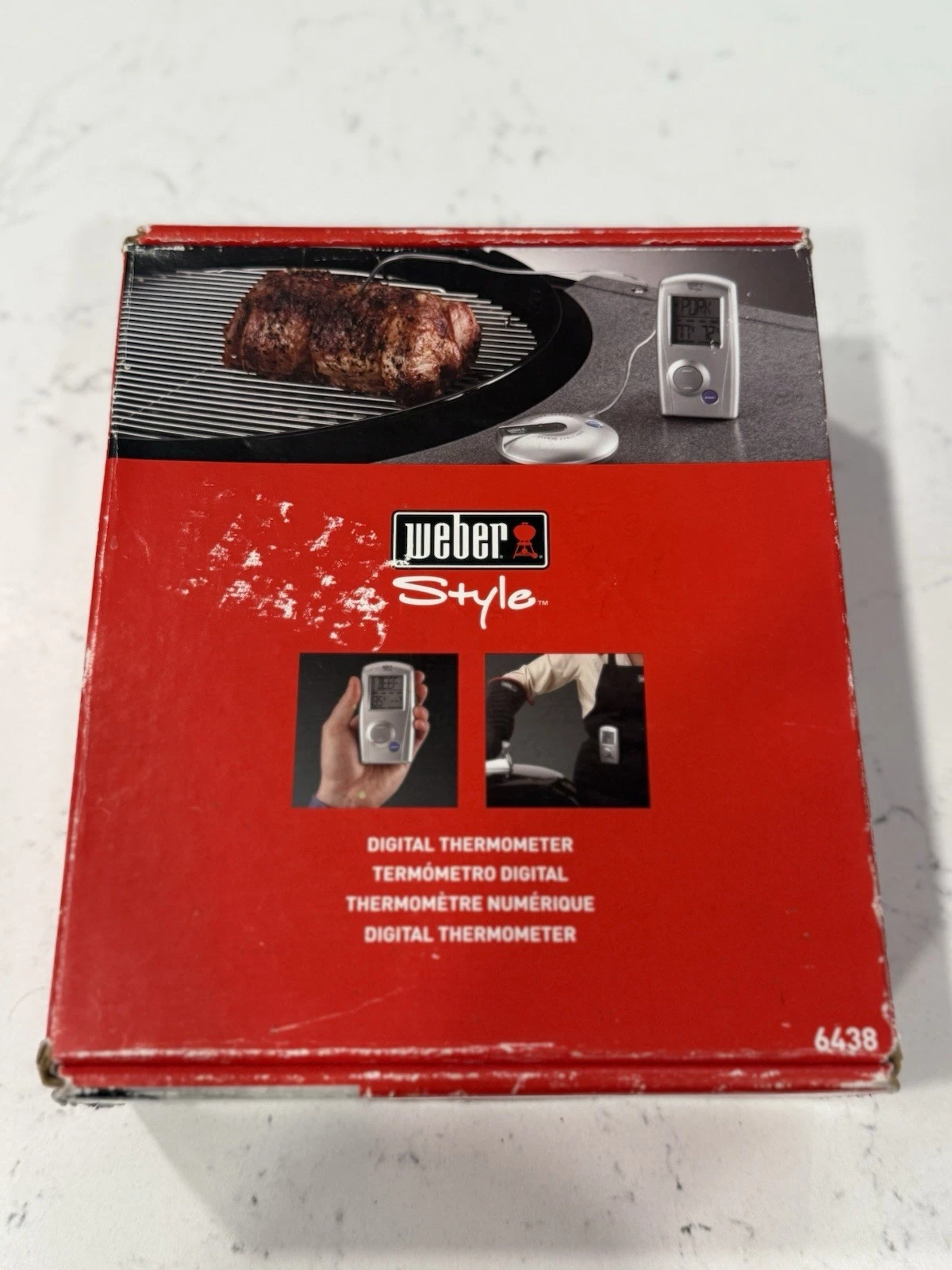 Weber Style Digital Thermometer 6438 Barbecue Beeper