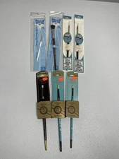 Vtg Paint Brush Lot Of 7 NOS Royal Natural Hair Loew Cornell Jewelry Brush