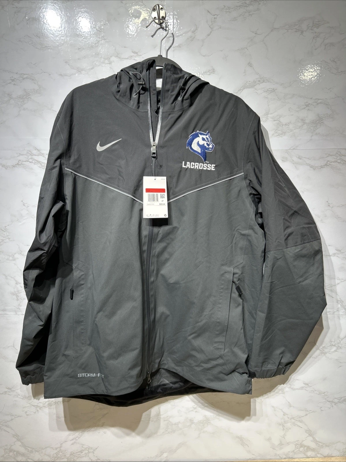Nike Storm-FIT Waterproof Hypershield Pro Rain Men Jacket Black DA4967-060 Sz L
Opens in a new windo