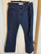 Levis 515 Jeans Women's 14 L /C Blue Boot Cut Mid Rise Western Cowgirl Denim