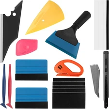 Window Tint Tools Kit Car Auto Film Tinting Scraper squeegee Installation