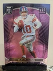 2024 Panini Totally Certified Football Mirror Purple Eli Manning #190