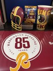 Redskins set, Holo cup, Unique Helmet Sunglasses, Lego Compatible fig, banner — photo 1